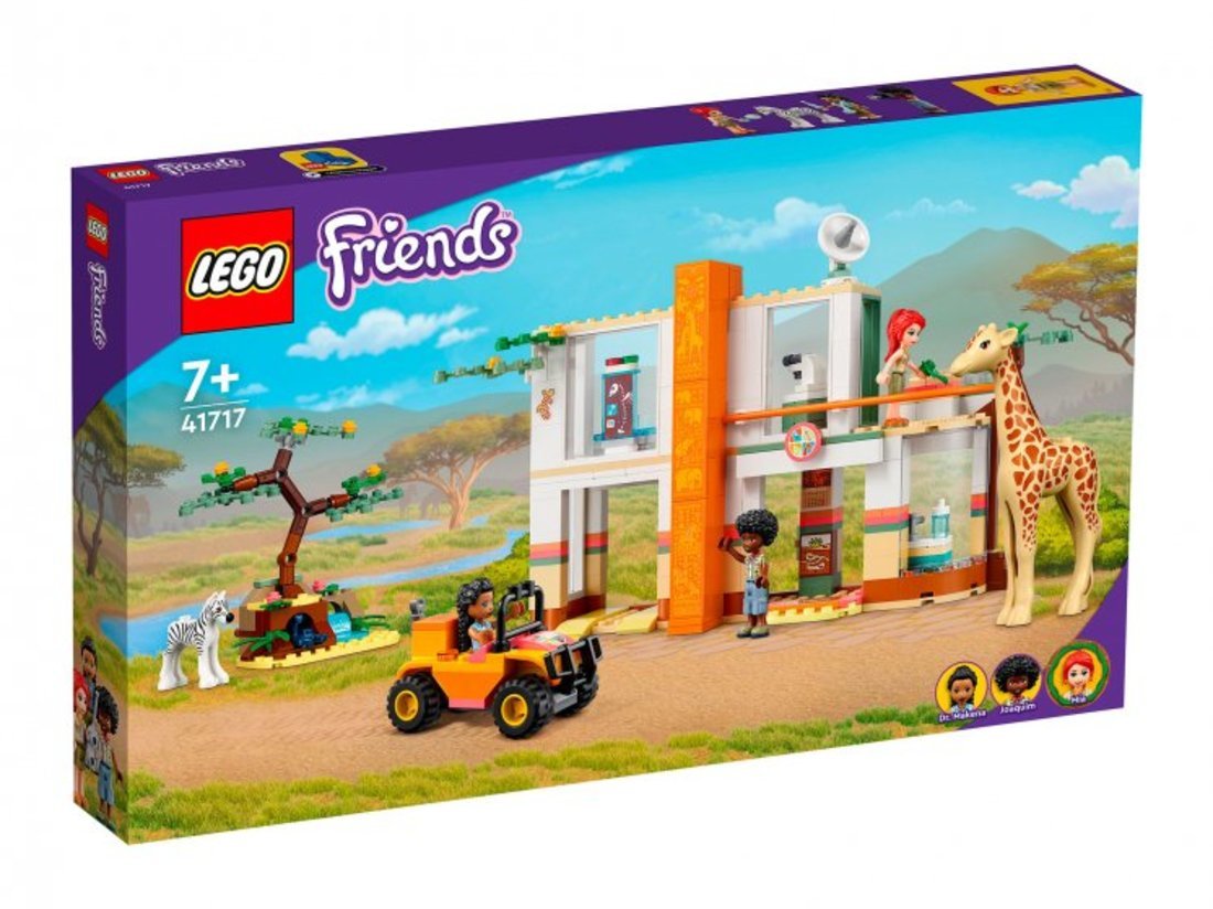 Констр-р LEGO FRIENDS Спасательная станция Мии для диких зверей