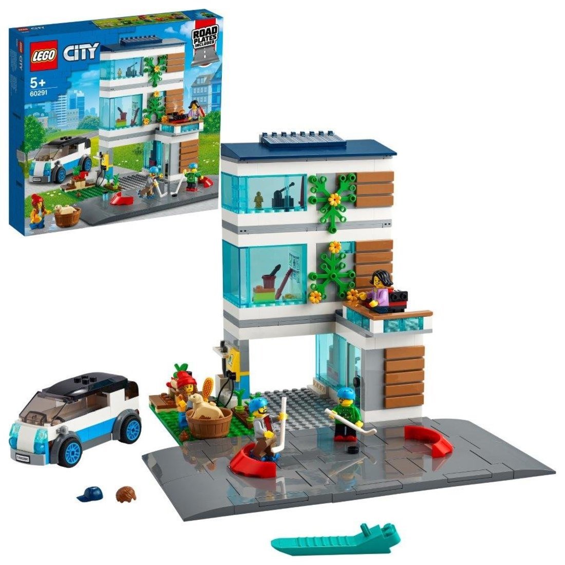 Констр-р LEGO City Современный дом для семьи