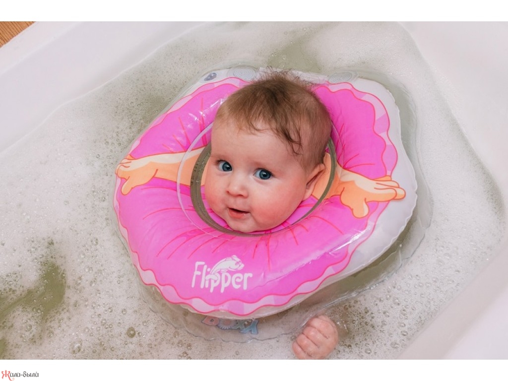Круг на шею Flipper для купания малышей Балерина