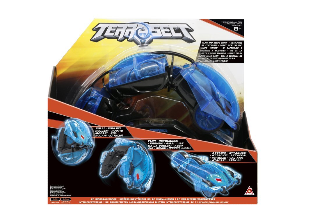 Р/у игрушка-трансформер в виде ящерицы Terra-sect, синий