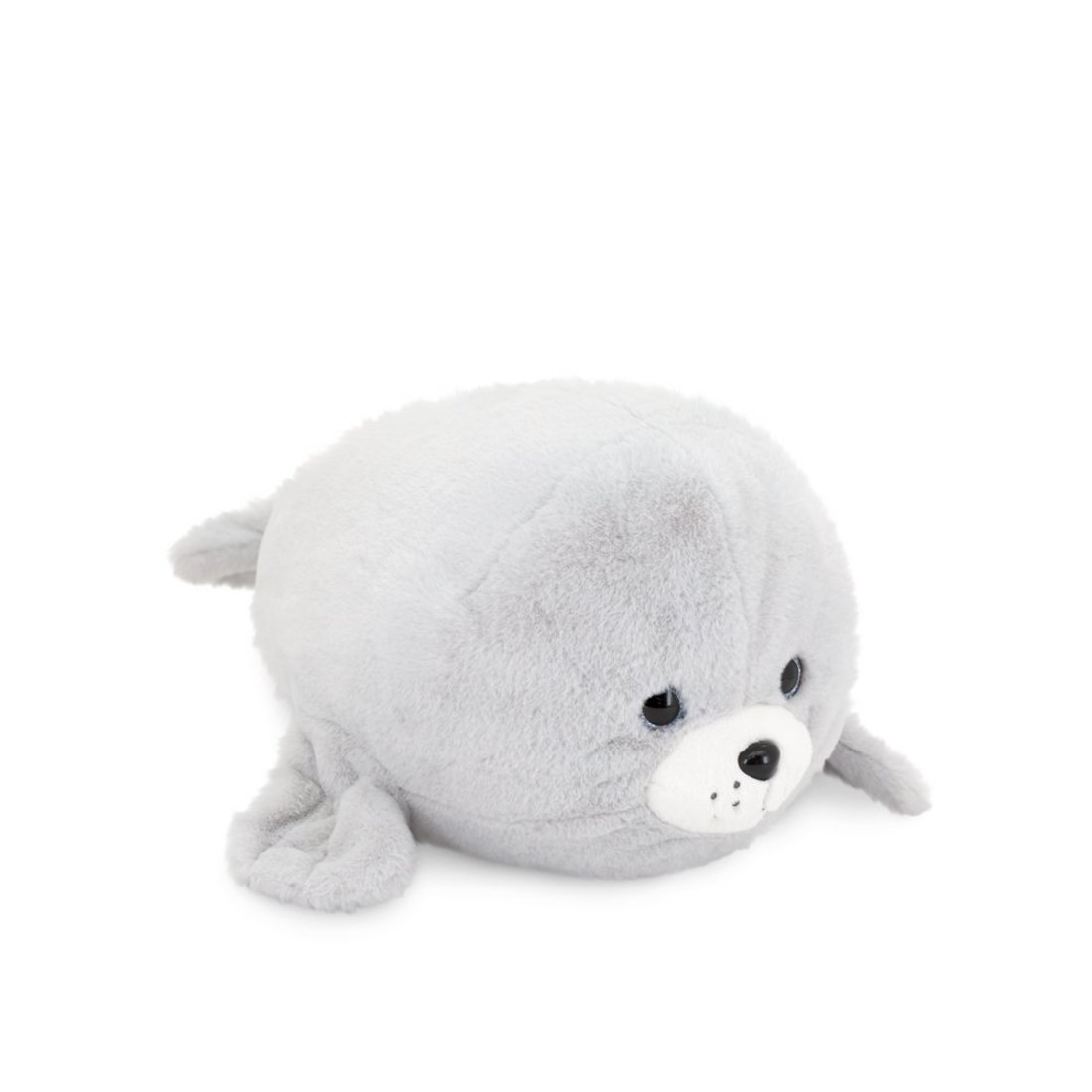 Мягкая игрушка Морской котик серый 30 см