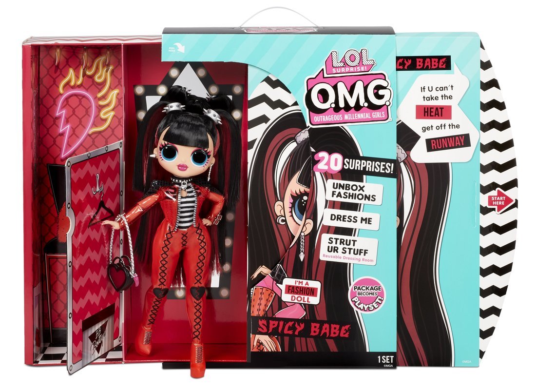 Кукла Игрушка L.O.L. Surprise OMG Doll Series 4 Spicy Babe