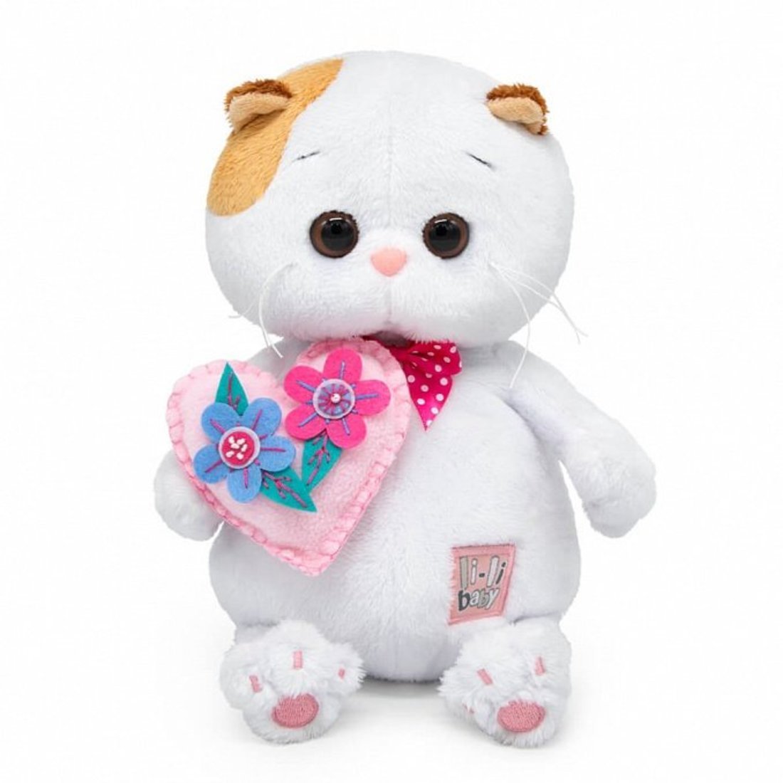Кошечка Ли-Ли BABY с сердечком 20 см