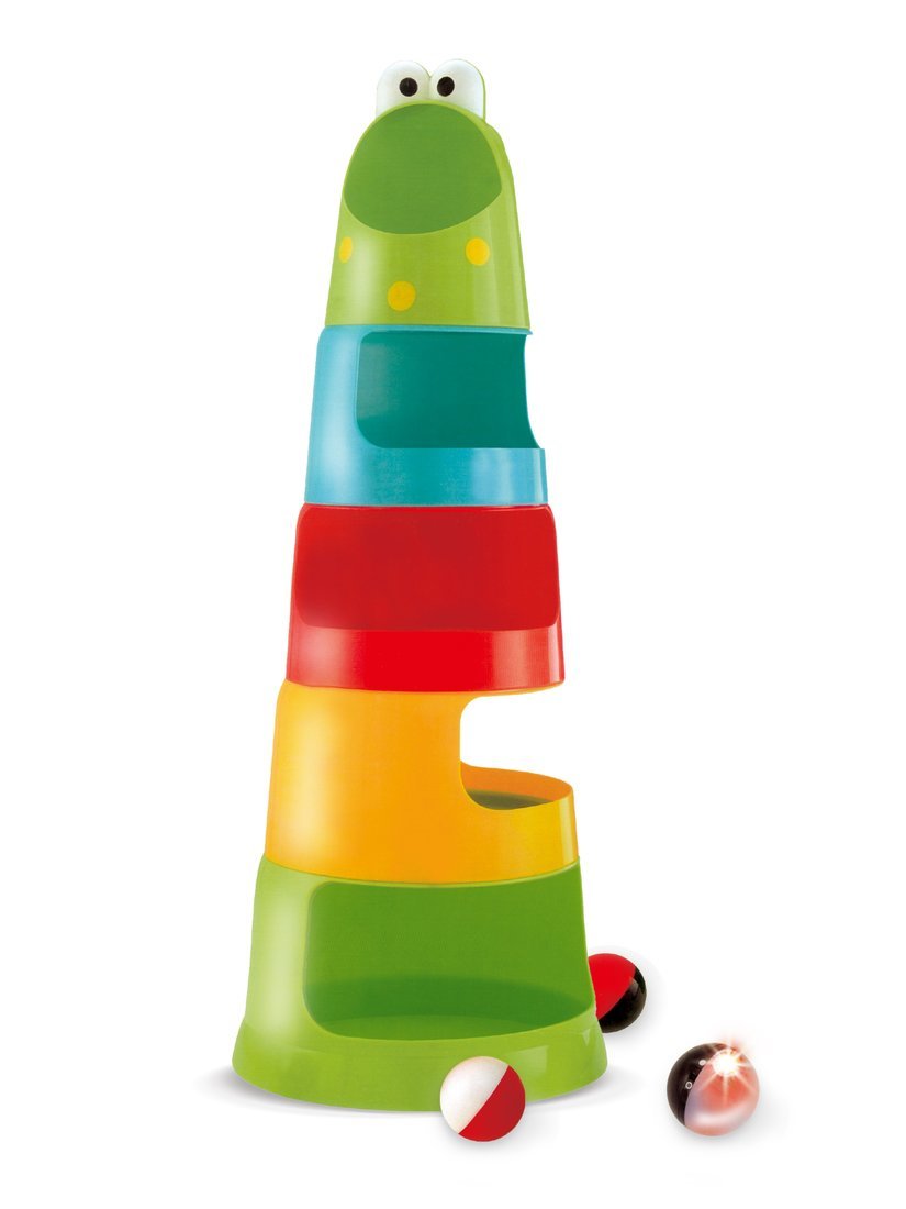 Развивающая игрушка "Пирамидка": 3 шарика, один со светом, высота 53 см, 2xAG13, включ.