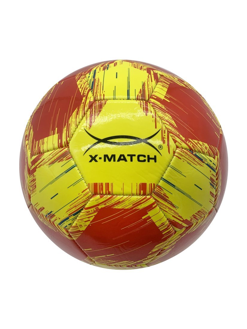 Мяч футбольный X-Match, 1 слой PVC, 1.8 мм. 330-350 гр. Размер  5.