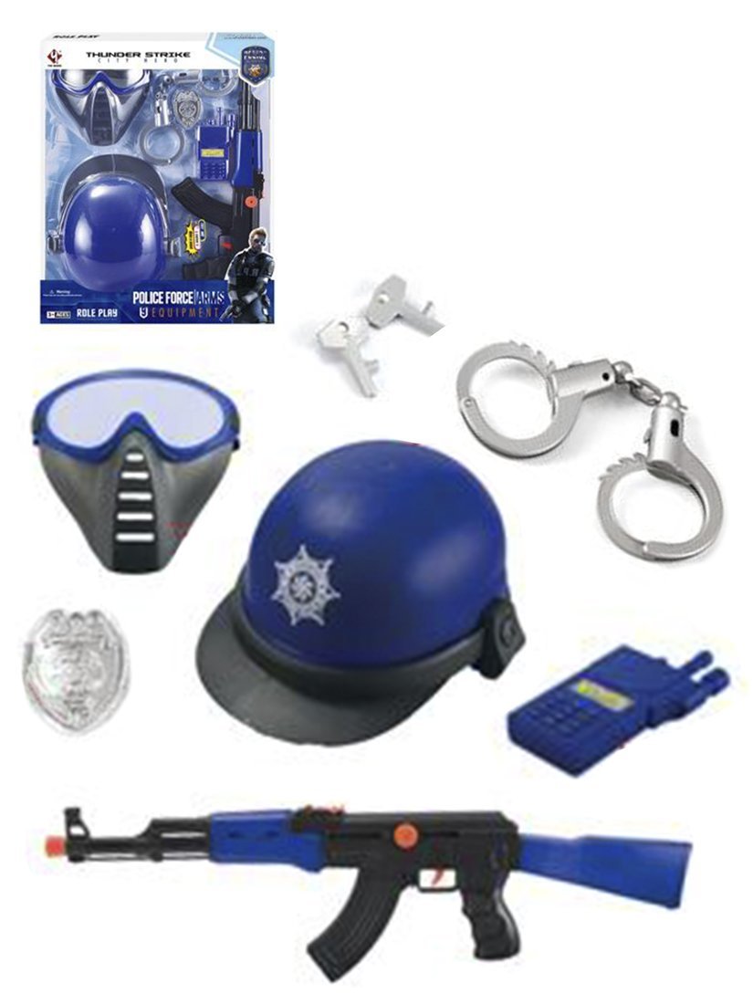 Игровой набор Полиция, в комплекте: предметов 8шт., коробка