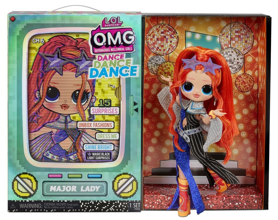 Кукла L.O.L. Surprise OMG Dance Doll- Major Lady