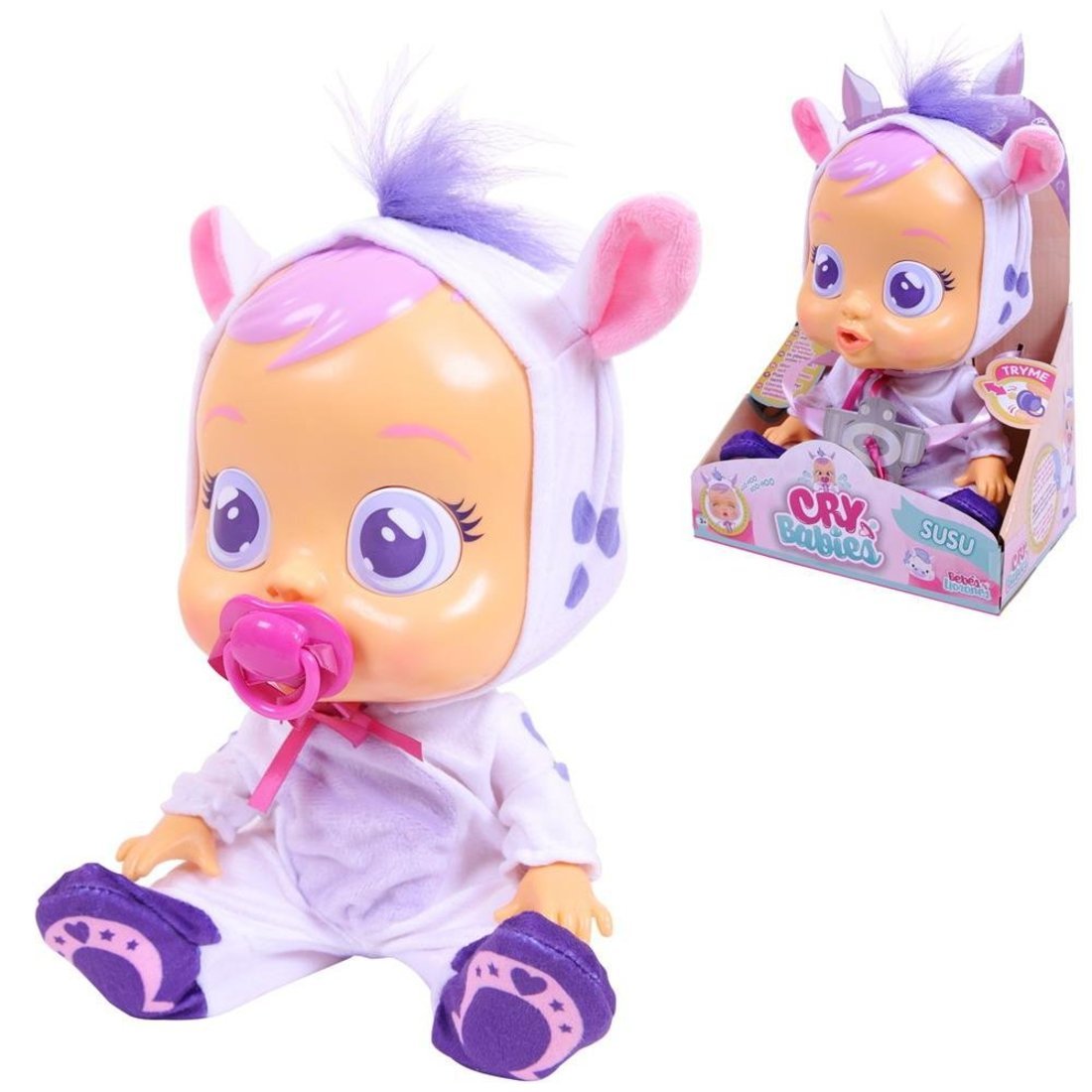 Кукла Cry Babies Плачущий младенец Susu