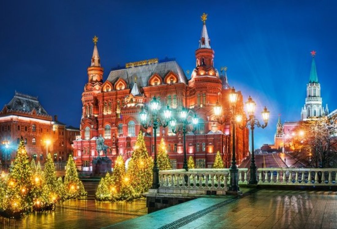 Пазлы 1000 Исторический музей, Москва