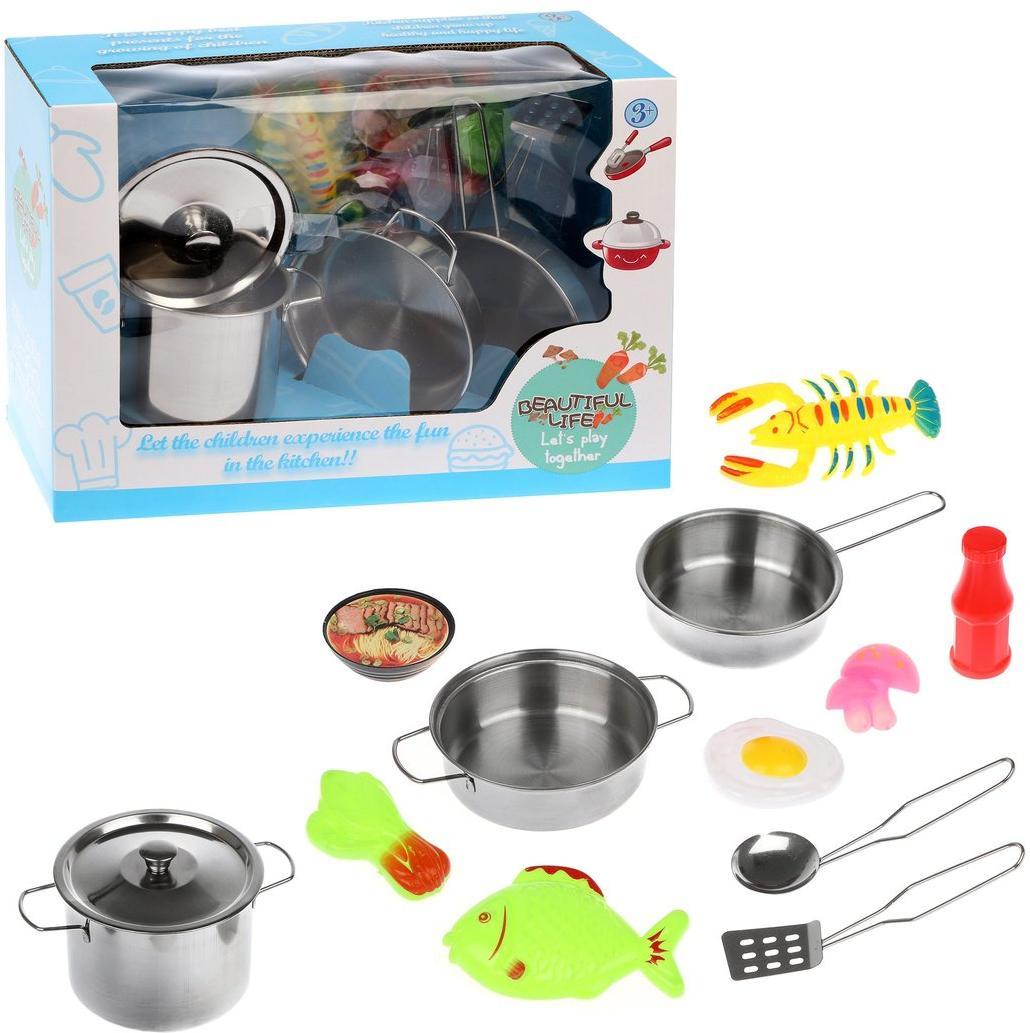 Игровой набор Посуда, в компл. 13 предм., кор.