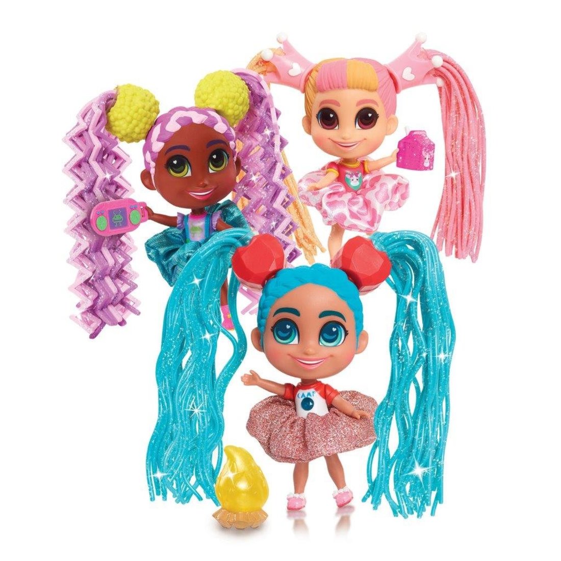 Малышки-сестрички Hairdorables Мармеладная фантазия в ассорт.