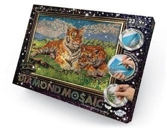 Набор креативного тв-ва Diamond Mosaic Тигры