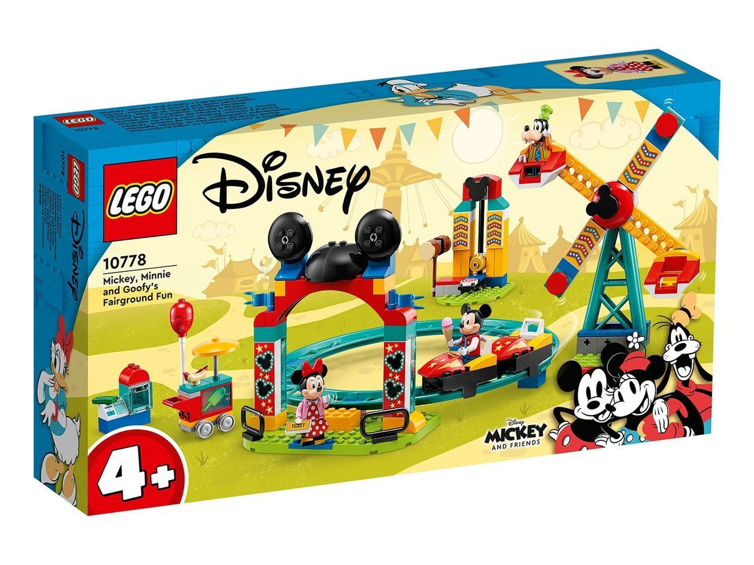 Констр-р LEGO DISNEY Микки, Минни и Гуфи на веселой ярмарке