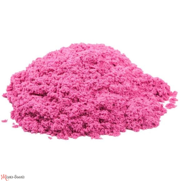 Космический песок Розовый 3 кг (песочница+формочки)