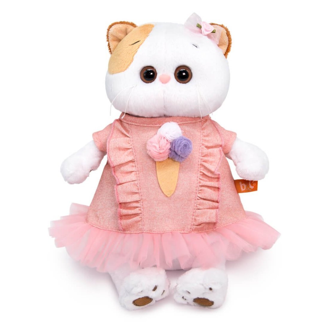 Кошечка Ли-Ли в платье с мороженым 27 см