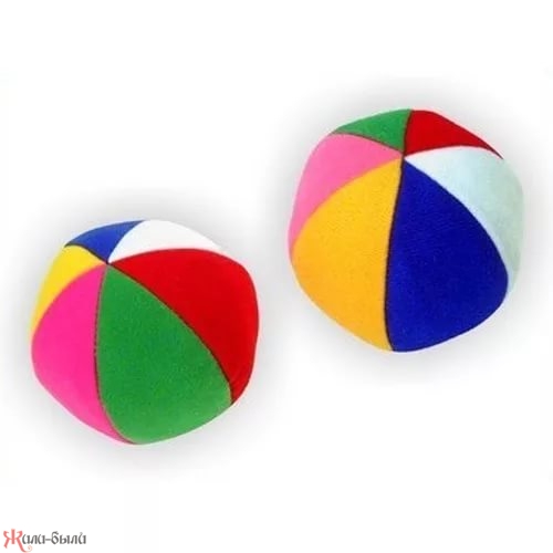 Мякиши Мяч с погремушкой Радуга - изображение 4