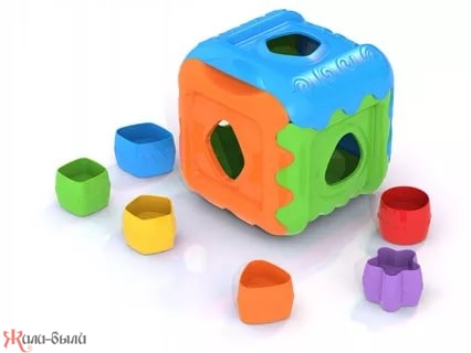 Логическая игрушка Кубик, в асс-те