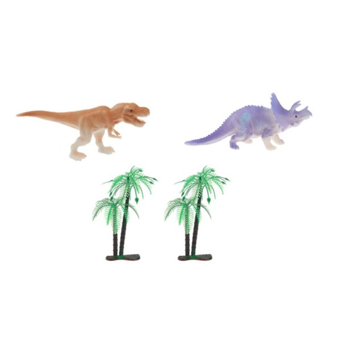 Игровой набор динозавры, 4 предм., в ассорт., пакет