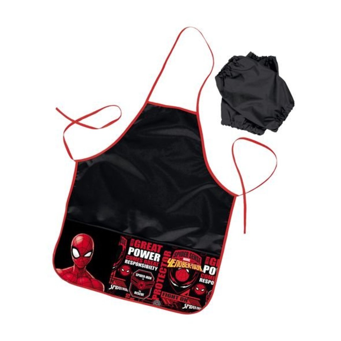 Фартук для труда Человек-паук с двумя карманами