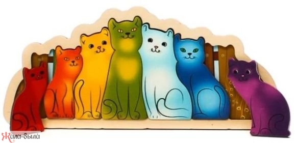 Рамка-вкладыш Разноцветные котята