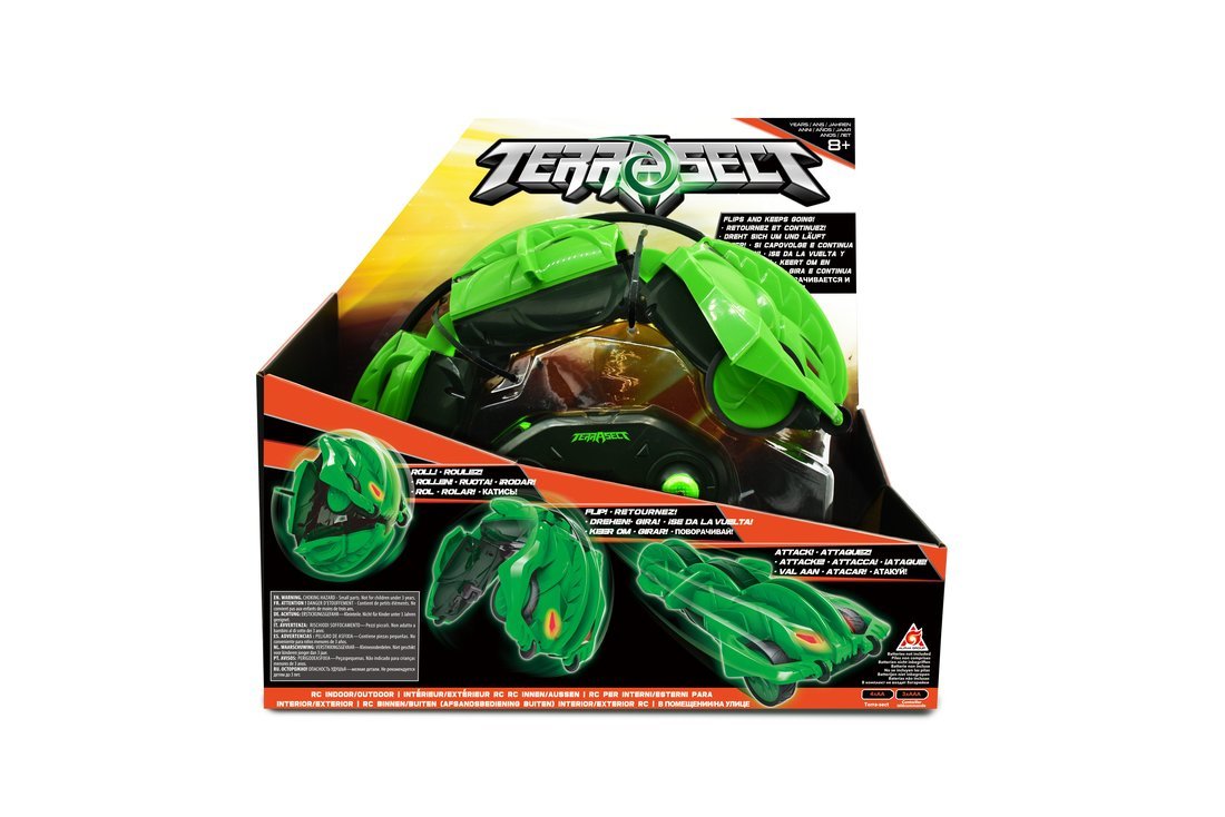Р/у игрушка-трансформер в виде ящерицы Terra-sect, зеленый