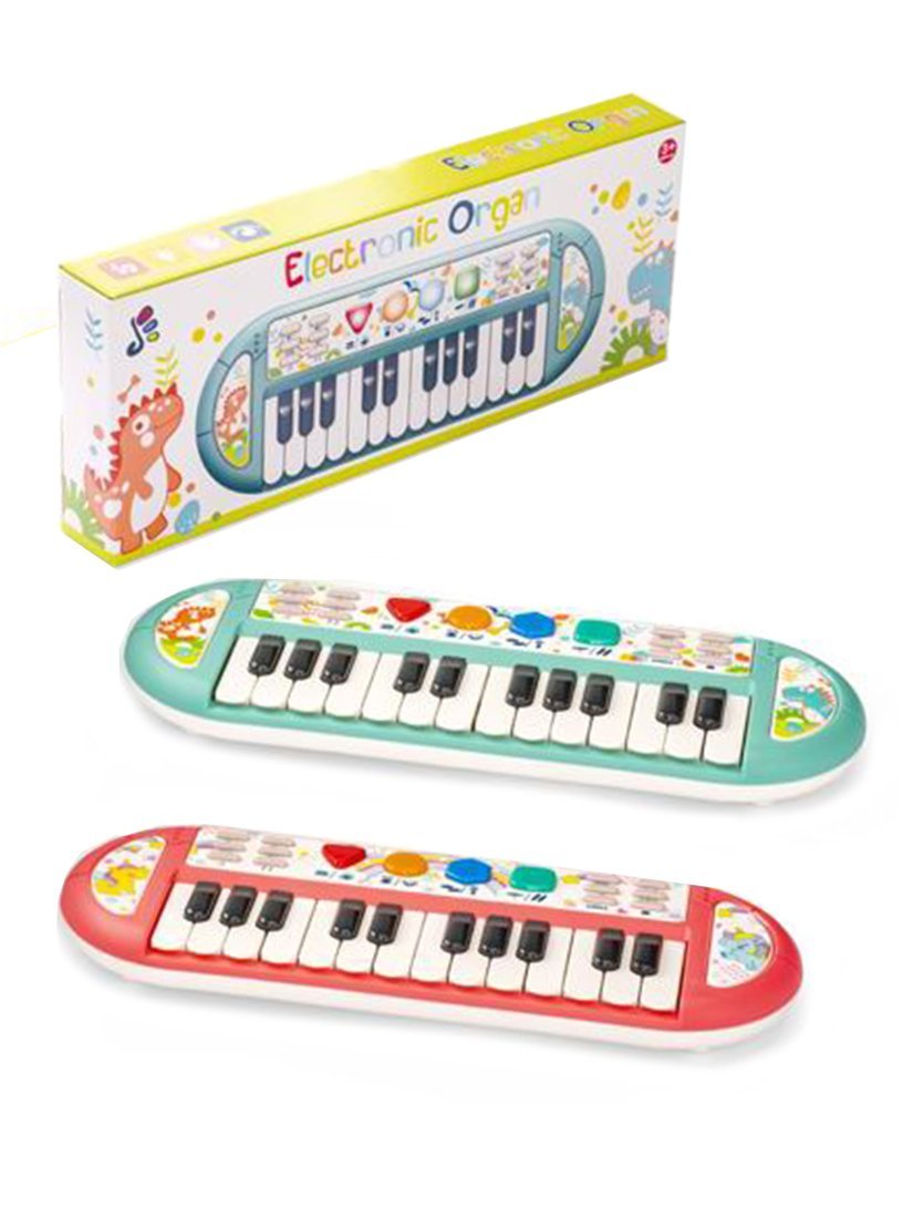 Музыкальный инструмент: Орган 24 клавиши, свет, звук, эл. пит. ААх3 не вх. в компл., в ассорт., коробка