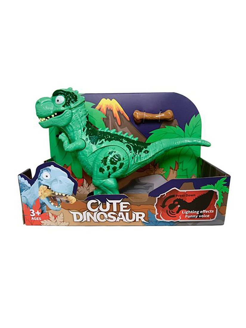 Игрушка изображающая Динозавра, звук, эл. пит. АААх2, не вх. в компл., коробка