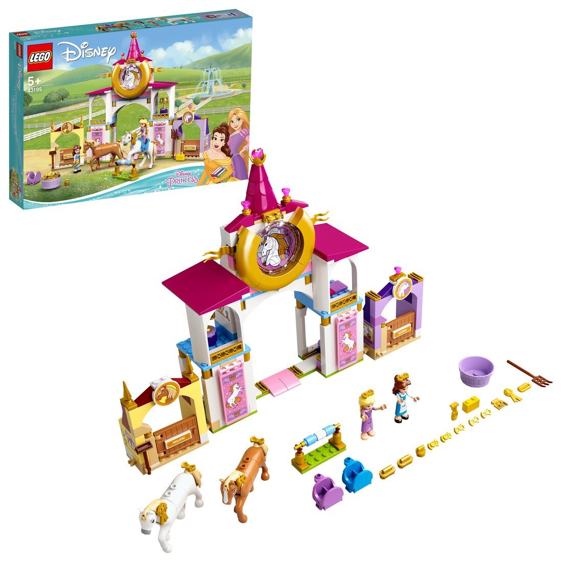 Констр-р LEGO Princess Королевская конюшня Белль и Рапунцель