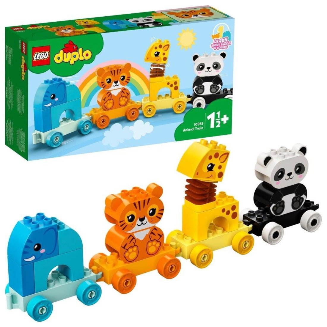 Констр-р LEGO Duplo Поезд для животных
