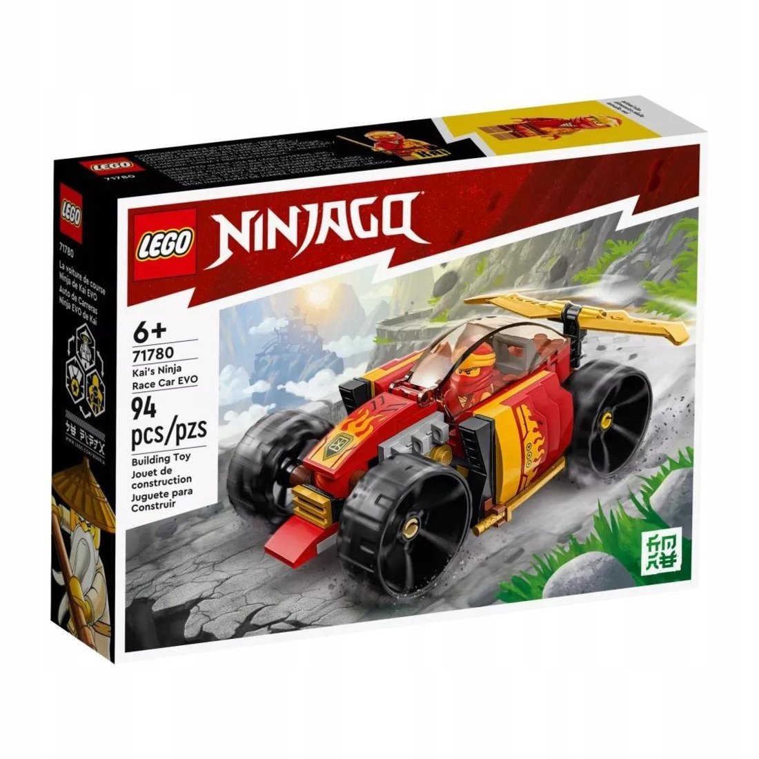 Констр-р LEGO Ninjago Гоночный автомобиль ниндзя Кая