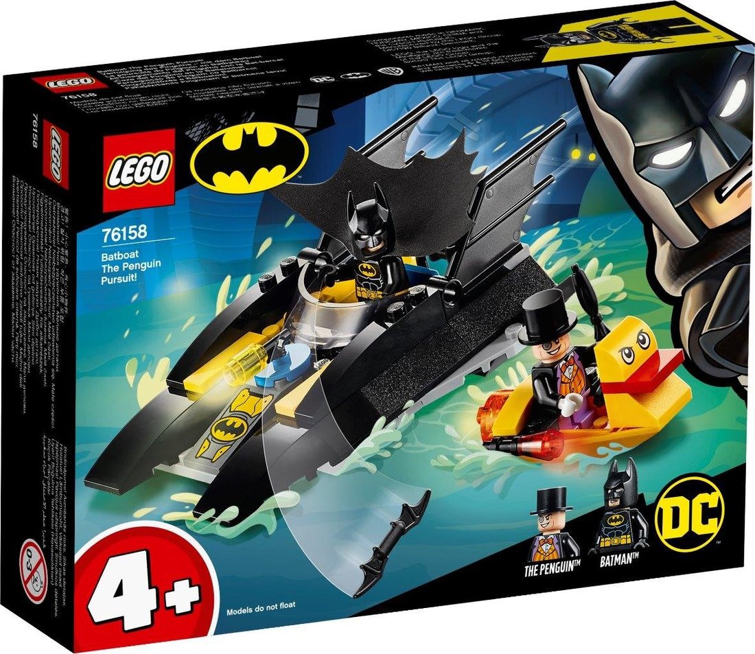 Констр-р LEGO Super Heroes Погоня за Пингвином на Бэткатере