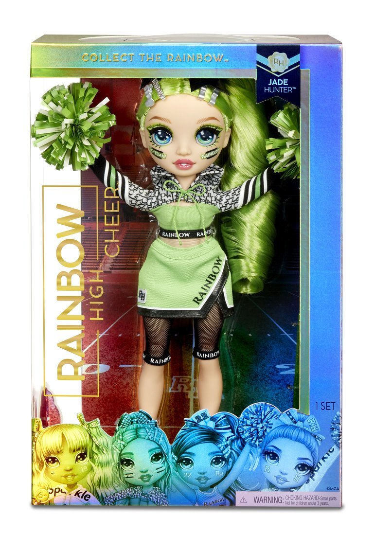 Кукла Rainbow High Cheer Doll-Jade Hunter (Green)