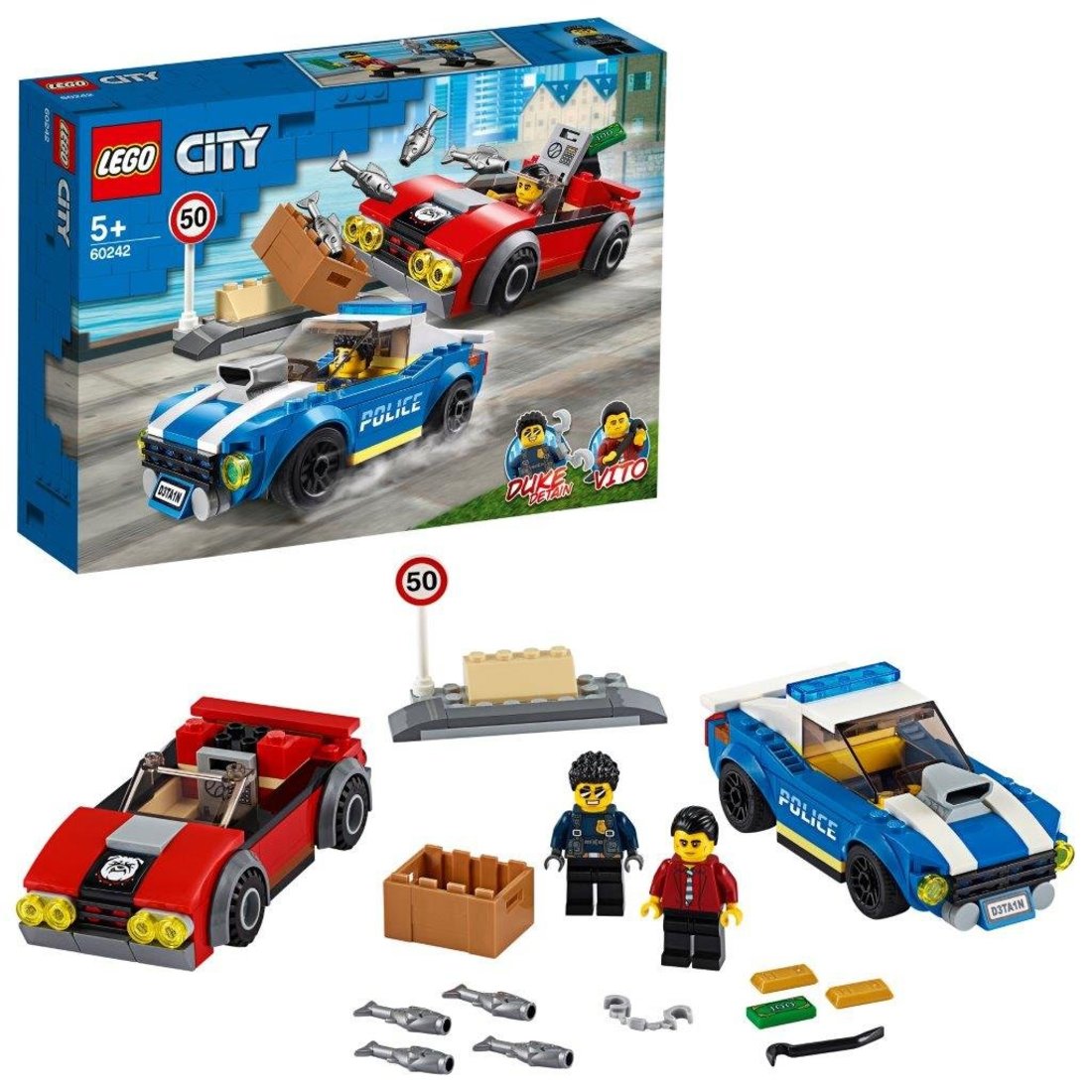 Констр-р LEGO City Police Арест на шоссе
