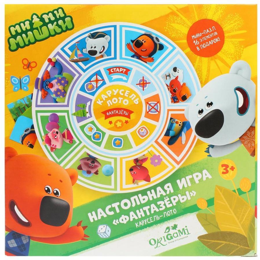 НИ Карусель-Лото МиМиМишки Фантазеры + пазл