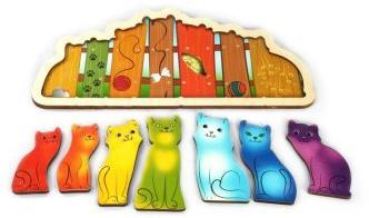 Рамка-вкладыш Разноцветные котята