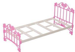 Кроватка розовая без п/п
