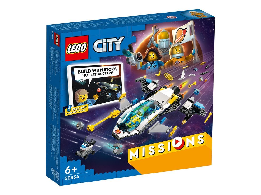 Констр-р LEGO CITY Космическая миссия для исследования Марса