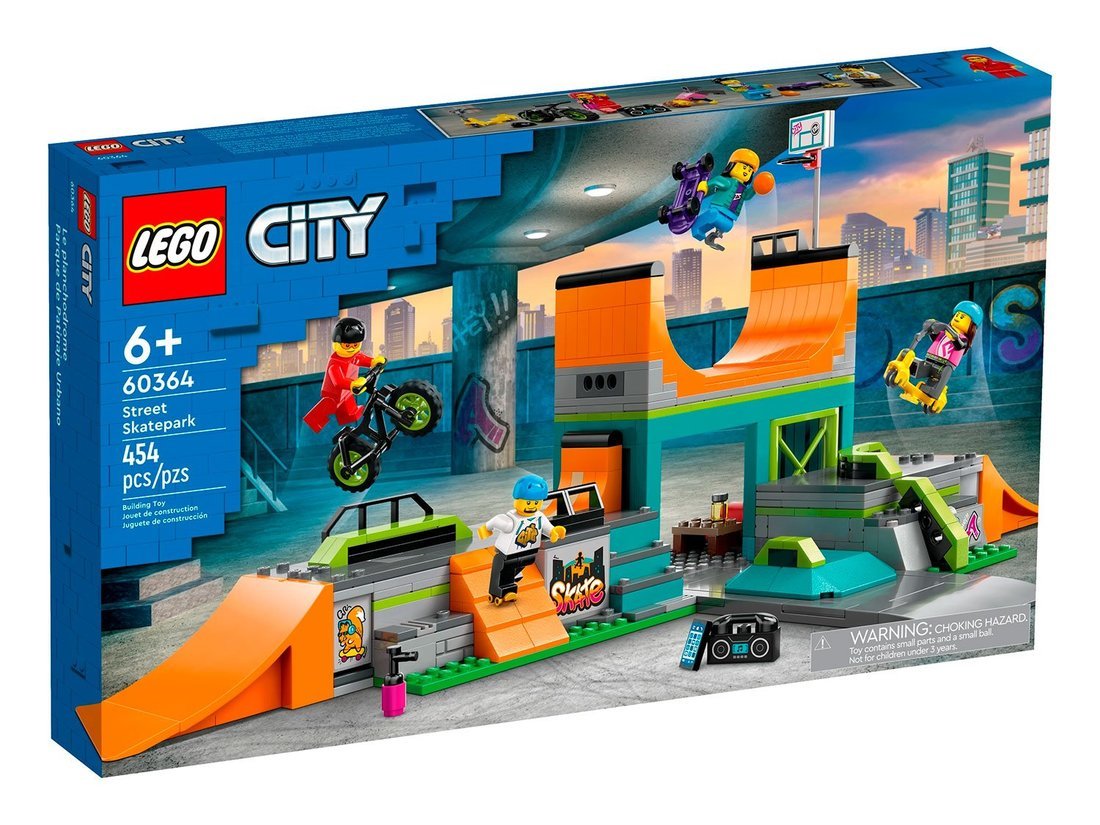 Констр-р LEGO CITY Уличный скейт-парк