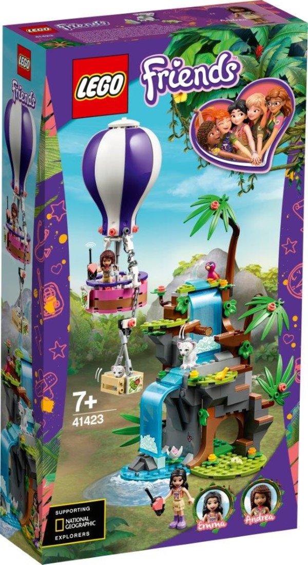 Констр-р LEGO Friends Джунгли: спасение тигра на воздушном шаре
