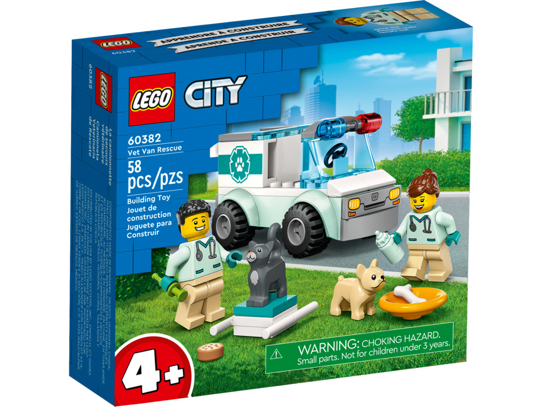 Констр-р LEGO CITY Ветеринарный фургон