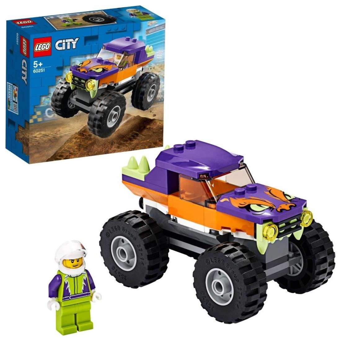 Констр-р LEGO City Great Vehicles Монстр-трак