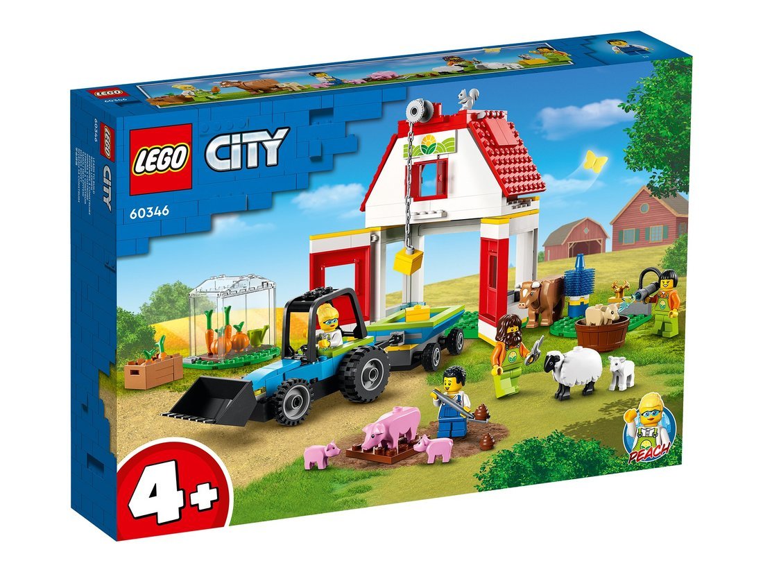 Констр-р LEGO CITY Ферма и амбар с животными