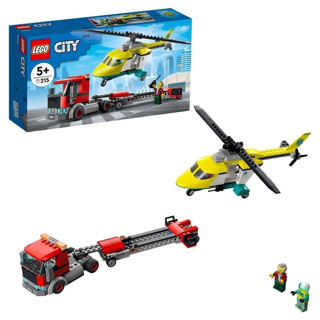 Констр-р LEGO CITY Грузовик для спасательного вертолёта