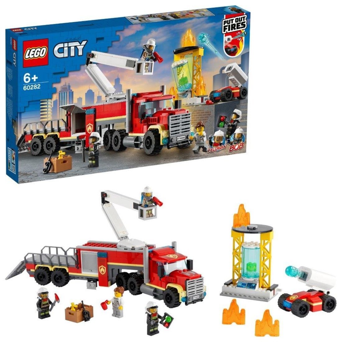 Констр-р LEGO City Команда пожарных