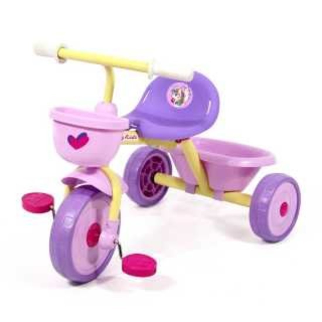 Велосипед 3кол. Primo складной розово-сиреневый Единорог