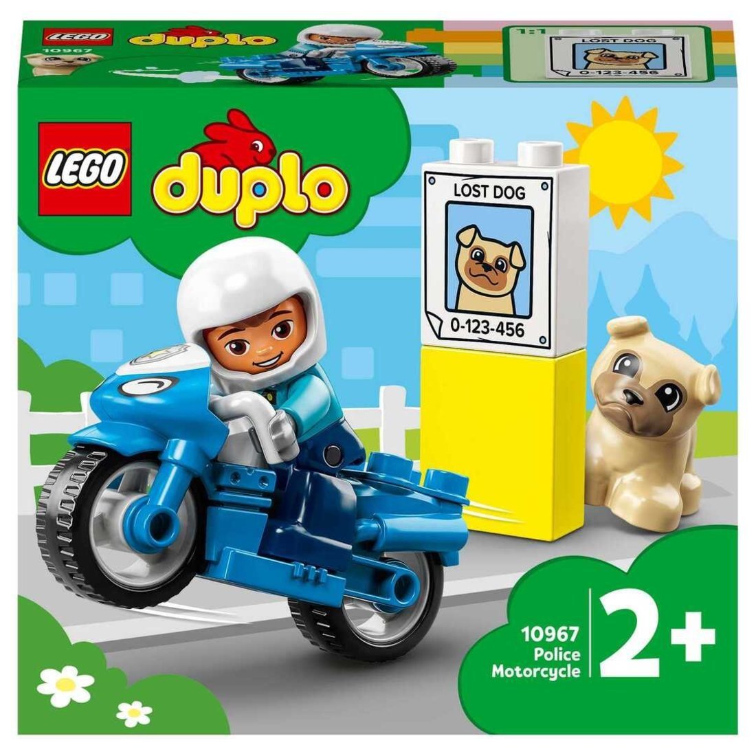 Констр-р LEGO DUPLO Полицейский мотоцикл