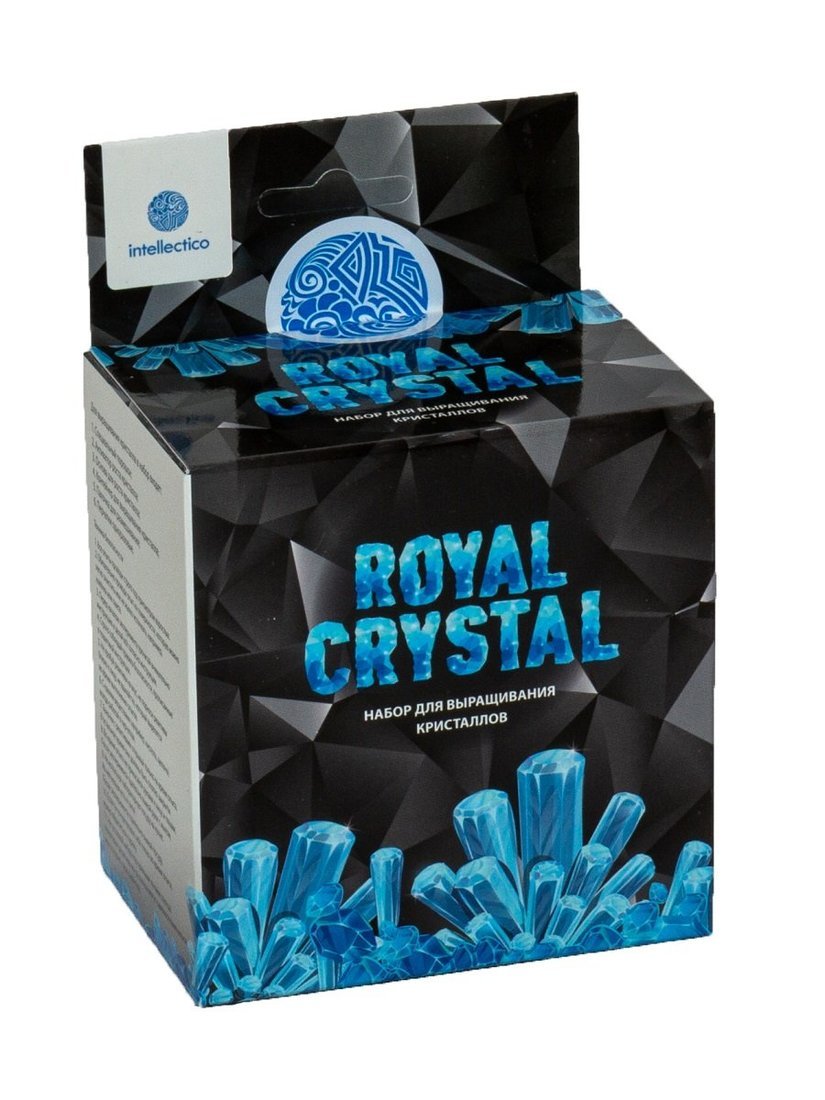 Набор для опытов Royal Crystal, синий