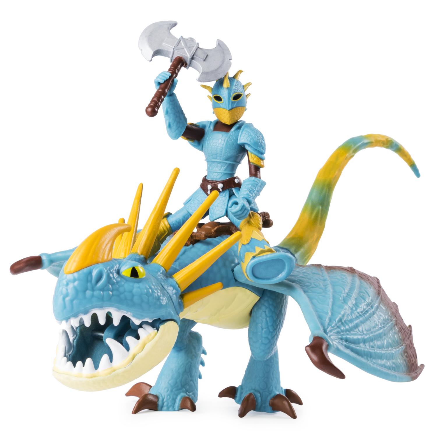 Dragons Игровой набор дракон и фигурка - Громгильда и Астрид
