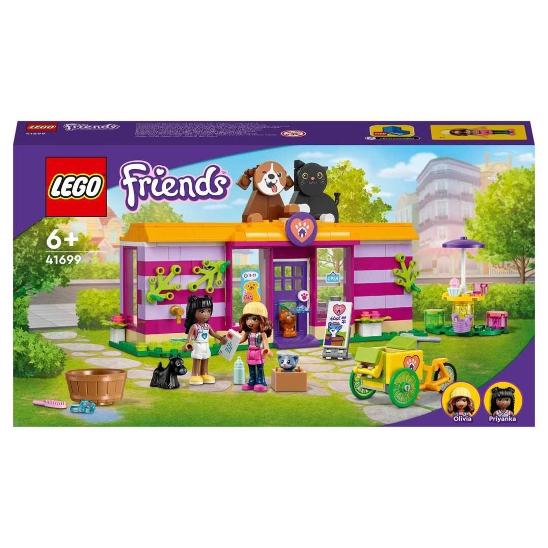 Констр-р LEGO FRIENDS Кафе-приют для животных