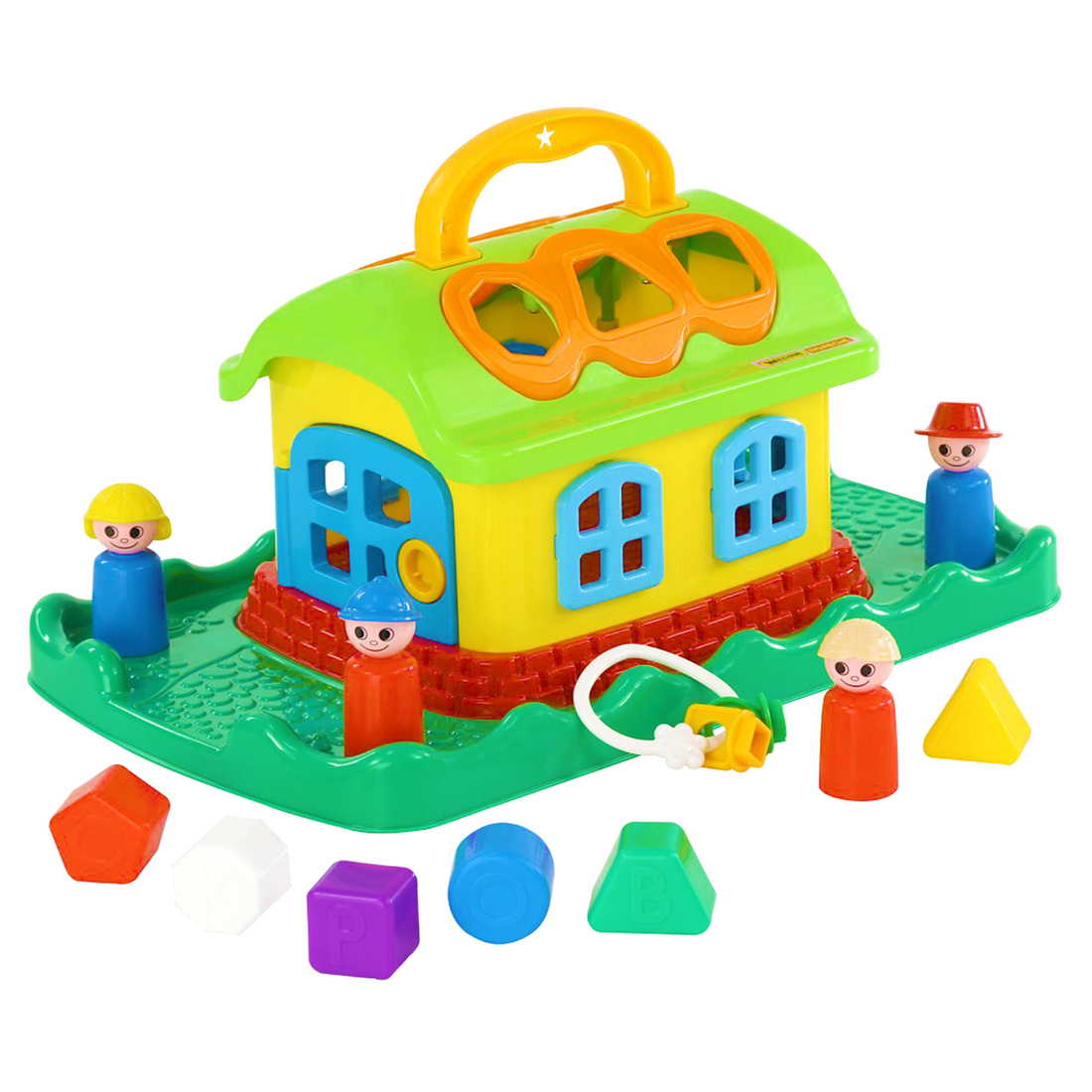 Развивающая игрушка Сказочный домик на лужайке - изображение 1